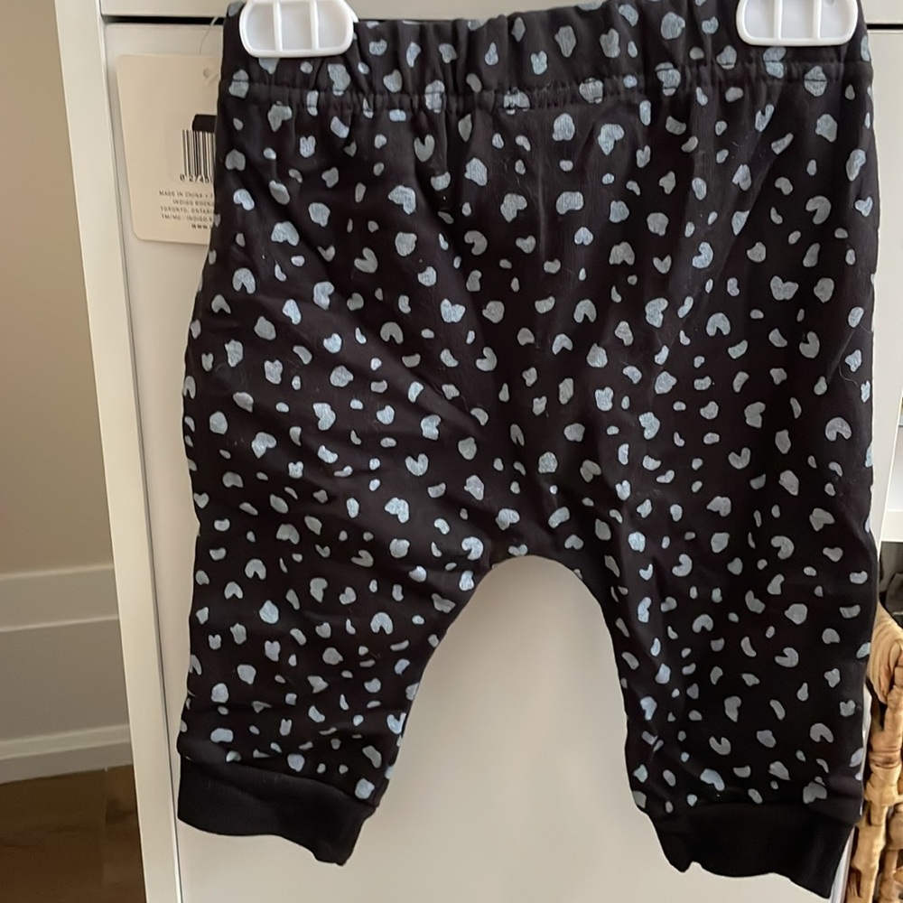 Indigo baby sweatpants with pockets - Picture 3 of 3